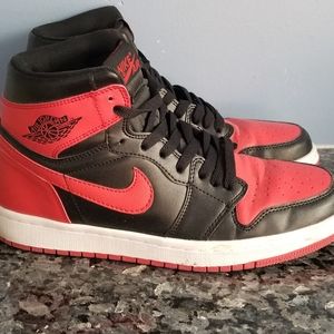 Nike Air Jordan1 Bred sz9.5